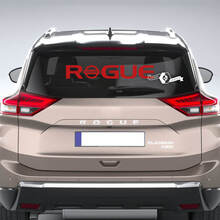 Nissan Rogue Logo Rear Window Vinyl Decal Sticker Graphic 3