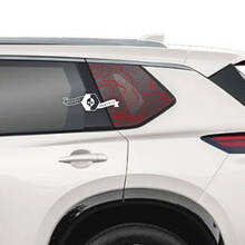 Nissan Rogue Side Rear Window Vinyl Decal Sticker Graphic 4