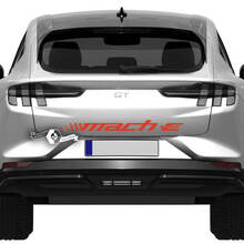 Rear Checkered Stripe Decal for Ford Mustang MACH-E MACH E Vinyl Sticker 8