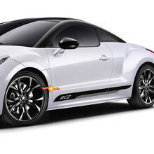 Peugeot RCZ Side Stripes Vinyl Decals Stickers 2