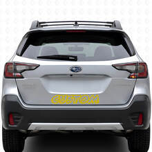 Forest Style Custom Text Trunk Door Vinyl Decal for Suba Outback_5