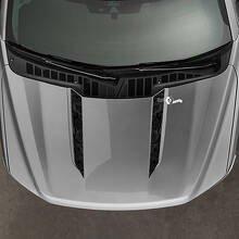 Topographic Lines Hood Vinyl Decals for Musclecar F150_2
