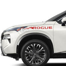 Nissan Rogue Mountains Hood Side Vinyl Decal Sticker Graphic 2