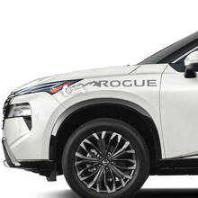 Nissan Rogue Mountains Hood Side Vinyl Decal Sticker Graphic 3