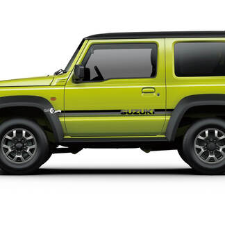 Suzuki JIMNY Side Stripes Doors decal sticker graphics 1