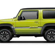 Suzuki JIMNY Side Stripes Doors decal sticker graphics 2