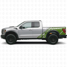 Predator Style Rear Side Vinyl Decals for Musclecar SVT 2010-2014_3