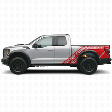 Predator Style Rear Side Vinyl Decals for Musclecar SVT 2010-2014_4