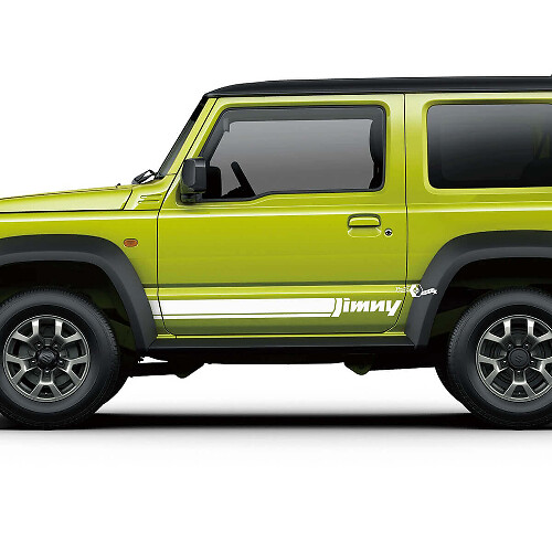 Letterihg Rocker Panel Side Stripes Decal Sticker Graphics For Suzuki JIMNY