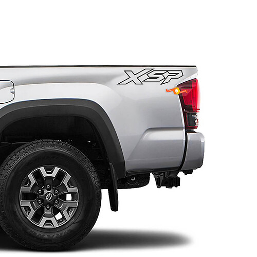 Pair Toyota Tacoma XSP Side Truck Vinyl Stickers Decal