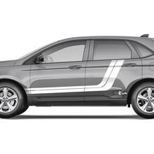 2x Side Ford Edge Doors Vinyl Stripes body decal vinyl graphics sticker 2