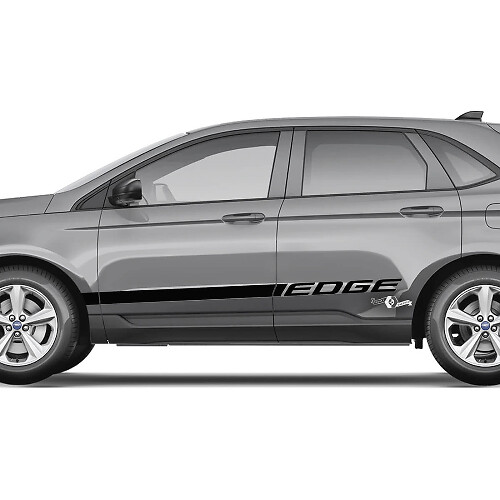 2x Side Ford Edge Doors Vinyl Stripes body decal vinyl graphics sticker 3