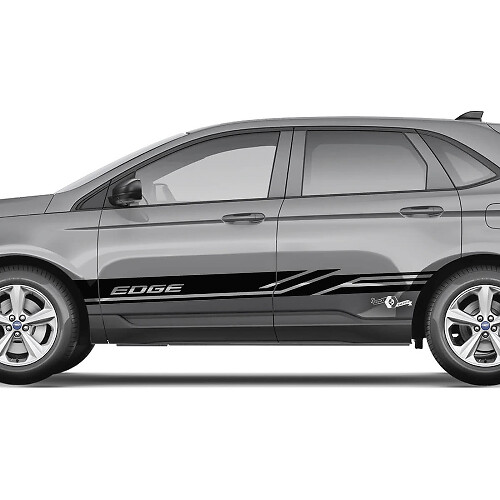 Side Door Racing Stripes Body Graphics Stickers 1 2x for Ford Edge