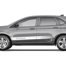 2x Side Ford Edge Doors Vinyl Racing Stripes body decal vinyl graphics sticker 2 3