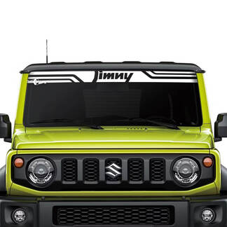 Suzuki JIMNY Windshield Wings decal sticker graphics 1