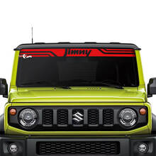 Suzuki JIMNY Windshield Wings decal sticker graphics 2