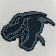 3D Badge Fender Badges Emblem TRX Dinosaur Dodge 3