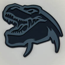 3D Badge Fender Badges Emblem TRX Dinosaur Dodge 4