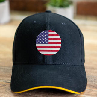 USA US Flag American Trucker Hat Embroidered Toyota Logo Baseball cap