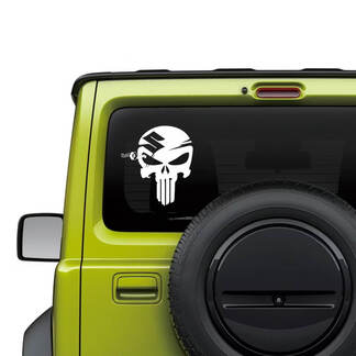 Suzuki JIMNY Rear Window Logo Punisher decal sticker graphics 1