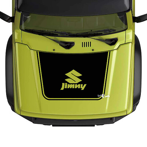 Suzuki Logo Hood Decal Sticker Graphics For Suzuki JIMNY