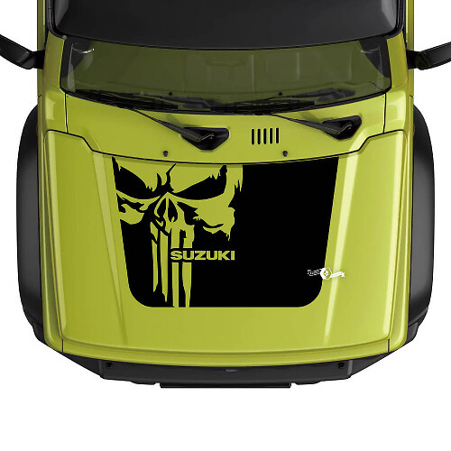 Hood Punisher Decal Sticker Graphics For Suzuki JIMNY