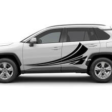 Side Door Tribal Graphics Sticker Kit fits Toyota RAV4 vinyl decal 3