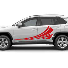 Side Door Tribal Graphics Sticker Kit fits Toyota RAV4 vinyl decal 4