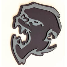 Angry Gorilla 3D Badge Fender Badges Emblem 2