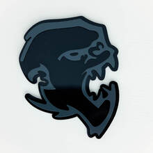 Angry Gorilla 3D Badge Fender Badges Emblem 4