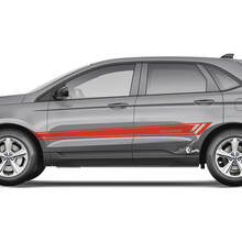 Ford Edge Doors Vinyl Racing Stripes body decal vinyl graphics sticker 2