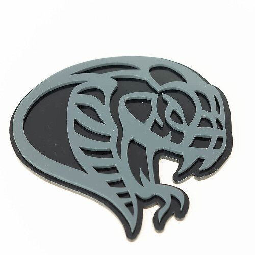Hellsnake Snake 3D Fender Badge Emblem 