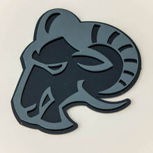 HellRam Ram 3D Badge Fender Badges Emblem 2