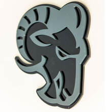 HellRam Ram 3D Badge Fender Badges Emblem 5