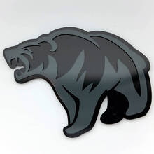 Angry Grizzly Bear Custom 3D Badge Fender Badges Emblem 5