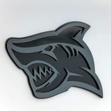 Shark 3D Badge Fender Badges Emblem 6