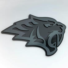 Helltiger Tiger 3D Badge Fender Badges Emblem 2