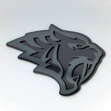 Helltiger Tiger 3D Badge Fender Badges Emblem 3