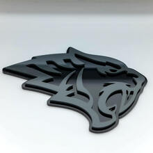 Helltiger Tiger 3D Badge Fender Badges Emblem 4