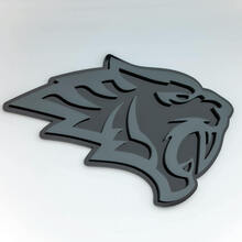 Helltiger Tiger 3D Badge Fender Badges Emblem 5