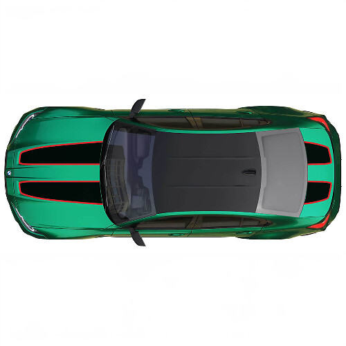 Hood and Trunk CS CSL style Stripe for BMW M4 M3 G82 G83 M Performance vinyl decal sticker 1