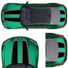 CSL Style Hood and Trunk Stripe Vinyl Decal Kit for BMW M3 G80 M4 G82 G83_2