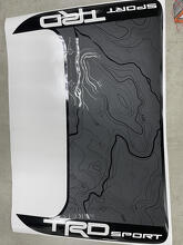 TRD Polynesian Art Style Hood Scoop Vinyl Decal for Toyota Tacoma 2016-2024_2