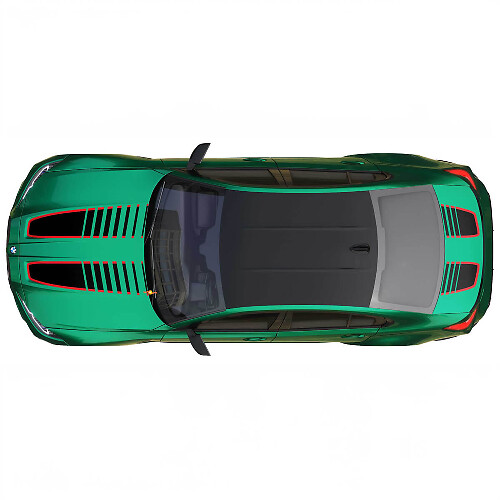 Hood and Trunk CS CSL Strobe Style Stripe for BMW M4 M3 G82 G83 M Performance vinyl decal sticker