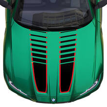 Hood and Trunk CS CSL Strobe Style Stripe for BMW M4 M3 G82 G83 M Performance vinyl decal sticker 2