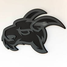 Angry Goat Custom 3D Badge Fender Badges Emblem 3