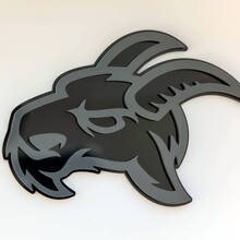 Angry Goat Custom 3D Badge Fender Badges Emblem 4