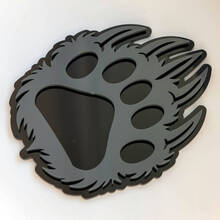 Bear Paw Claw Custom 3D Badge Fender Badges Emblem 2