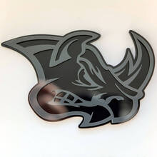 Rhino Custom 3D Badge Fender Badges Emblem 4