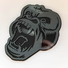 Custom 3D Badge Angry Gorilla Fender Badges Emblem 2